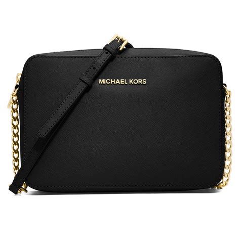 crossbody negra michael kors|Michael Kors Crossbody black leather.